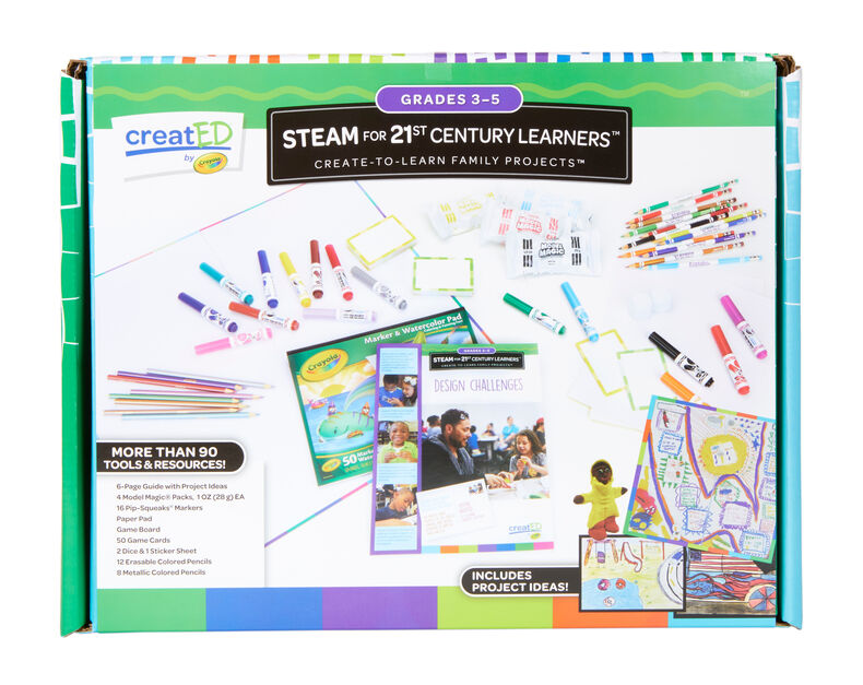 creatED Create-to-Learn STEAM Activity Kit, Grades 3-5